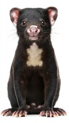 Fototapeta premium Close-up Portrait of a Tasmanian Devil