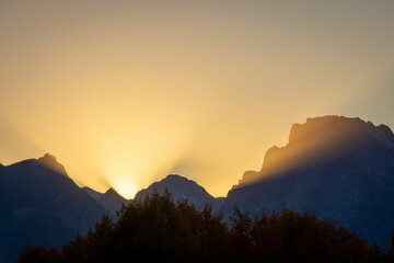 Grand Teton National Park Sunset