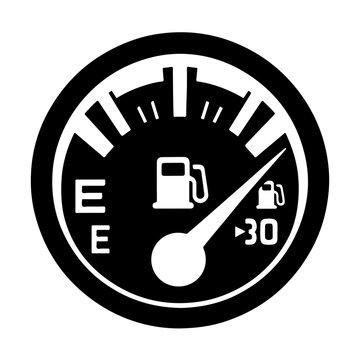 recommend clip art: Fuel gauge indicator silhouette vector, Gas Fuel Gauge Dial Diagram illustration