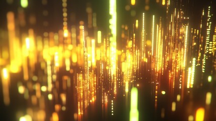 Obraz premium Abstract Light Rays in a Dark Background