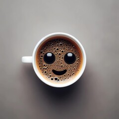 Smiling Coffee Delight