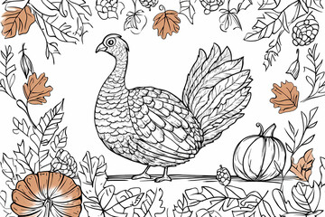 Naklejka premium For kids, this coloring book has a quirky theme.