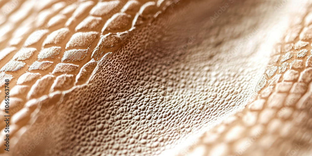 Aufkleber a close up of a leather surface with a pattern of scales