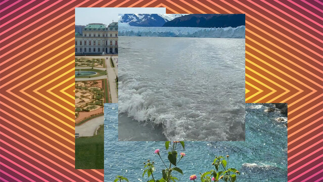 Abstract Modern Gradient Lines Slideshow 35 1:1 16:9 9:16