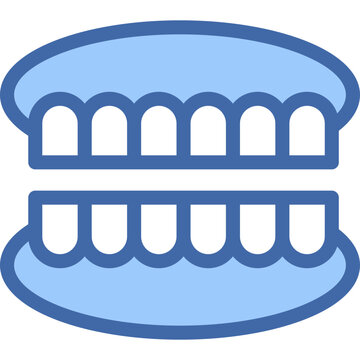 recommend clip art: Vector Icon Denture, Dentures, Mouth, Teeth, Dental Care, Dentures