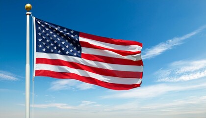 Obraz premium American flag of United States of America, AI generated
