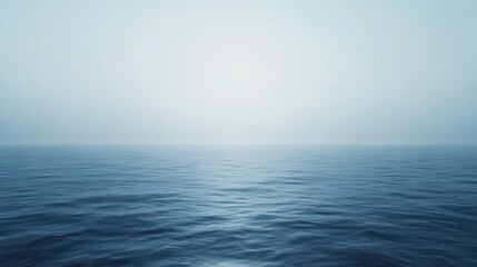 Obraz premium Serene water Sea Mist view 