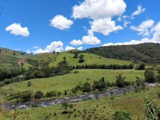 Fototapeta premium cuntryside landscape
