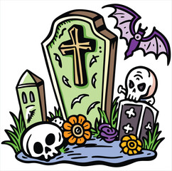 Skull skeleton dead death horror Halloween