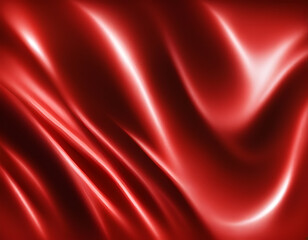 Obraz premium Realistic vector red background. Shiny red horizontal backdrop Glittering backround.