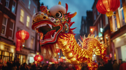 Fototapeta premium chinese dragon 