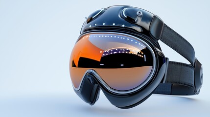 Fototapeta premium Sleek 3D Model of a Virtual Reality Headset