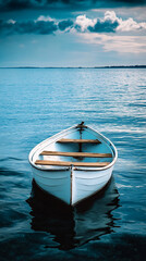 Obraz premium canoe on the shore of a Boundary Waters lake