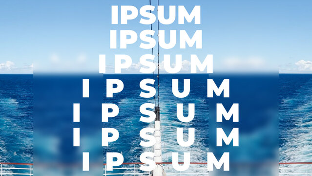 Looped Text Horizontal Vertical Slideshow 38 1:1 16:9 9:16