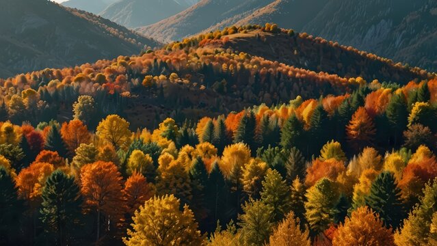 autumn in the mountains