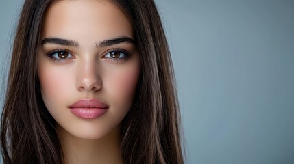 Naklejka premium Professional Headshot of Confident Woman