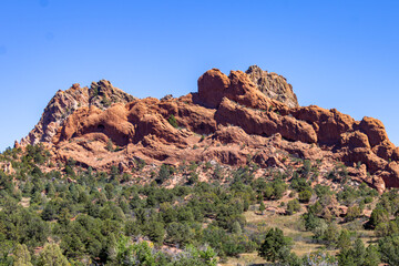 Rugged Beauty of Colorado's Red Rock Cliffs