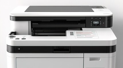 Professional office copier, multifunction printer printing paper documents