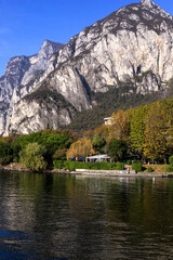 Fototapeta premium lago Italy