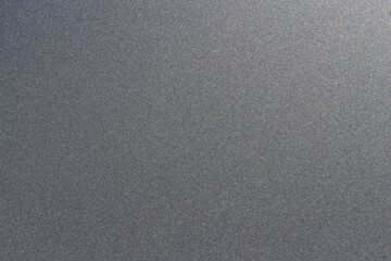 It is a metallic silver color