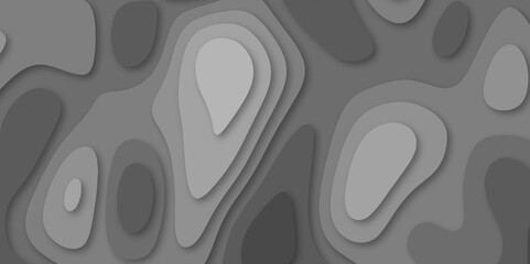 Obraz premium Abstract luxury multicolor modern 3d papercut background. Minimal abstract vector wave carve diamond topography line circle creative topography map circle and wave line smooth multilayer pattern.