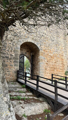medieval castle gate