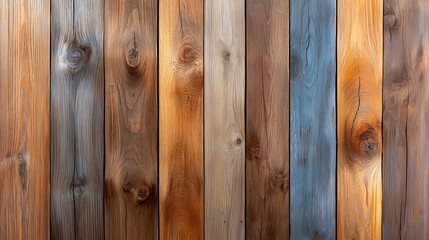 Fototapeta premium This stock photo showcases a rustic wood panel background with weathered details, perfect for creating a farmhouse style branding aesthetic