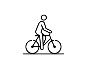 Fototapeta premium bicycle icon