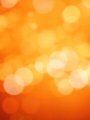 Fototapeta premium Abstract orange bokeh background with soft, blurry circles and warm, vibrant colors, colors