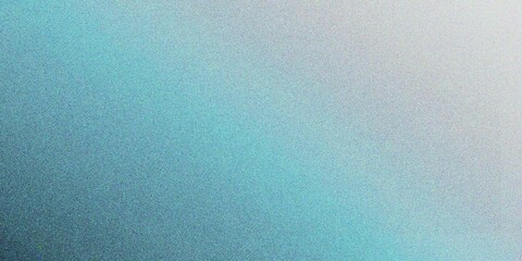 Abstract lake blue texture gradient background, grainy noise gradient