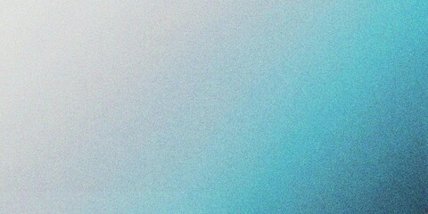 Abstract lake blue texture gradient background, grainy noise gradient