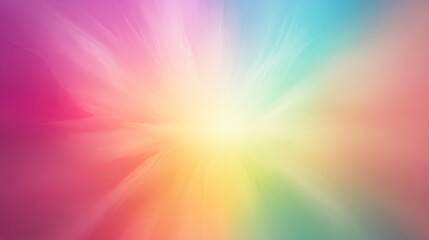 Fototapeta premium Abstract Rainbow Blurred Light Background