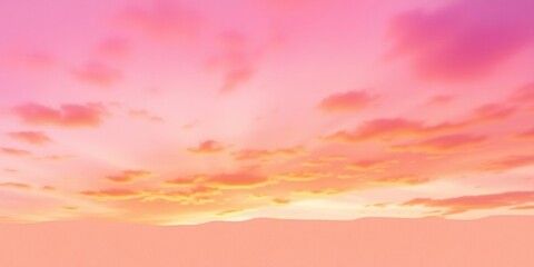 Obraz premium Abstract watercolor background resembling a vibrant sunset sky with hues of orange and purple, orange