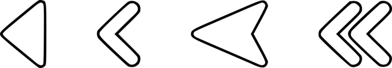 Obraz premium arrows vector icon. Arrows vector icon. Icons arrows. arrow. arrow. arrow. Set of arrows
