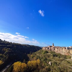 Obraz premium Pitigliano, la Piccola Gerusalemme nel cuore della Maremma