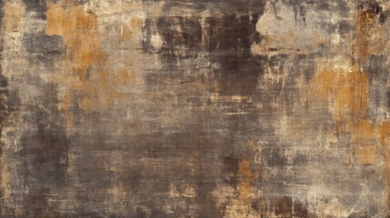 Abstract Grunge Texture Background - Brown and Gold Tones