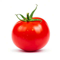 Tomato fruit isolated on white background