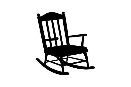 recommend clip art: Rocking chair silhouette.
