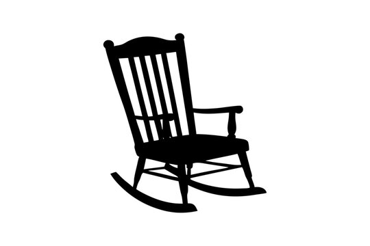 recommend clip art: Rocking chair silhouette.