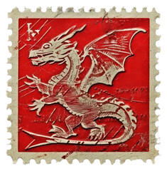 Obraz premium PNG Creativity blackboard pattern dragon.