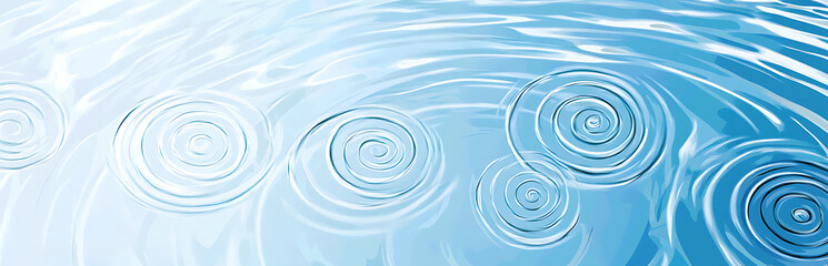 Background illustration_ripples. created with Generative AI technology