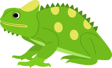 Fototapeta premium Green Camaleon Design