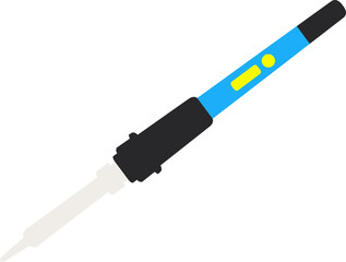 Naklejka premium Soldering tool