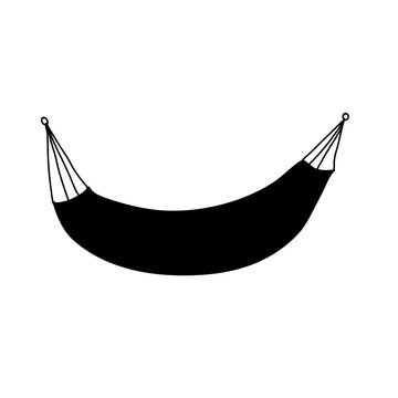 recommend clip art: Hammock silhouette