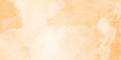 Yellow watercolor background for your design,flyer, poster, banner and cover design. Hand drawn illustration for your design. Abstract yellow watercolor background.