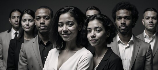 Obraz premium A unified society free from discrimination based on race