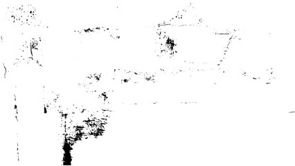 Fototapeta premium White old concrete wall grunge texture of chips scratches vector. Includes a effect the black and white tones.