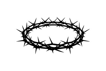 Crown of Thorns | isolated vector illustration on white background