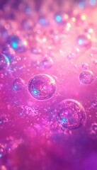 Pink holographic texture background 