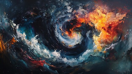 Explore the cosmic dance of colorful galaxies